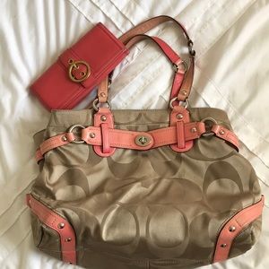 Coach purse and wallet set- TAKING OFFERS